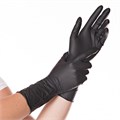 Перчатки Xinkuo нитриловые чёрные, размер M 100шт/упк XK-NHM - фото 541735