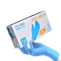 Перчатки витрил голубые WALLY PLASTIC, размер XS, 1 пара wpgx-p