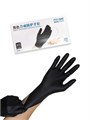 Перчатки витрил черные WALLY PLASTIC размер M 1 пара wphm-p - фото 541787