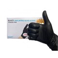 Перчатки витрил черные WALLY PLASTIC размер XL 100 шт./уп. WP270313 - фото 541793