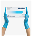 Перчатки нитриловые голубые NitriMax размер XS, 1 пара nxg-p - фото 541839