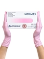 Перчатки нитриловые розовые NitriMax размер XS, 1 пара nxr-p