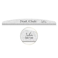 Пилка Nail Club Salon серая, форма - лодка, абразивность 100/100 грит nc/1010