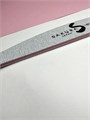 Пилка Sakura для искусственных ногтей серая, форма - полукруглая, абразивность - 100/180 грит spl002 - фото 542419