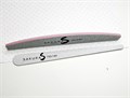 Пилка Sakura для искусственных ногтей серая, форма - полукруглая, абразивность 180/200 грит spl005 - фото 542472