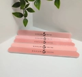 Пилка Sakura розовая, форма - прямая, абразивность 150/150 грит srp1515.