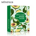 Питательная тканевая маска для лица MOND'SUB с экстрактом авокадо, 20 мл GZ8-01 - фото 543357