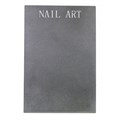 Планшет для демонстрации дизайна Nail Art, серая, магнитная, 26*17см + 10 шт держателей PLSETG - фото 543651