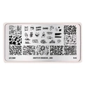 Пластина для стемпинга Go Stamp 046 Graffiti by @manicure. wow GS046PL
