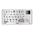 Пластина для стемпинга Go Stamp 103 Game Over GS103PL