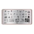 Пластина для стемпинга Go Stamp 111 Peremen GS111PL