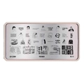 Пластина для стемпинга Go Stamp 111 Peremen GS111PL