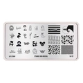 Пластина для стемпинга Go Stamp 122 Strange and Unusual GS122PL