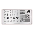Пластина для стемпинга Go Stamp 122 Strange and Unusual GS122PL