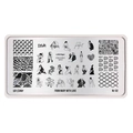 Пластина для стемпинга Go Stamp 132 From  Mary with Love GS132PL