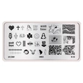 Пластина для стемпинга Go Stamp 133 Sinner GS133PL