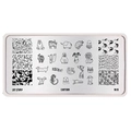 Пластина для стемпинга Go Stamp 19 Cartoon GS19PL