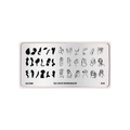 Пластина для стемпинга Go Stamp 28 Self -Love by @veneranailspb GS28PL