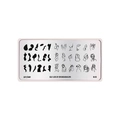 Пластина для стемпинга Go Stamp 28 Self -Love by @veneranailspb GS28PL