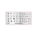 Пластина для стемпинга Go Stamp 33 Forget-me-not by @tanushasi92 GS33PL