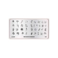 Пластина для стемпинга Go Stamp 33 Forget-me-not by @tanushasi92 GS33PL
