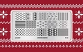 Пластина для стемпинга Go! Stamp 142 Christmas Sweater GS142PL