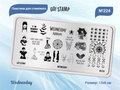 Пластина для стемпинга Go! Stamp 224 Wednesday GS224PL