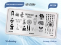 Пластина для стемпинга Go! Stamp 224 Wednesday GS224PL