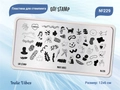 Пластина для стемпинга Go! Stamp 229 Indie Vibes GS229PL