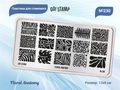 Пластина для стемпинга Go! Stamp 230 Floral Anatomy GS230PL