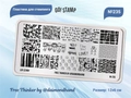 Пластина для стемпинга Go! Stamp 235 Free Thinker by @daimondhand GS235PL