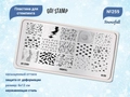 Пластина для стемпинга Go! Stamp 259 Snowfall GS259PL
