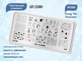 Пластина для стемпинга Go! Stamp 260 Frosty The Snowman GS260PL
