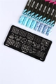 Пластина для стемпинга Go! Stamp 263 Courchevel GS263PL