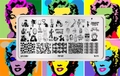 Пластина для стемпинга Go! Stamp 275 Pop Art GS275PL