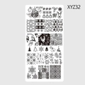 Пластина для стемпинга IRISK Зимняя 010 XY-Z32, 6х12 см П557-10-10