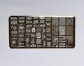 Пластина для стемпинга Sakura №19, 6*12 см STEMP-19.