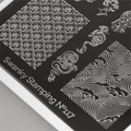 Пластина для стемпинга Swanky Stamping 117 маленькая, 6*6 см SS117