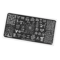 Пластина для стемпинга Swanky Stamping №100 SS100