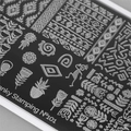 Пластина для стемпинга Swanky Stamping №101 SS101