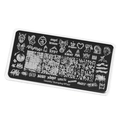 Пластина для стемпинга Swanky Stamping №102 SS102