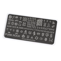 Пластина для стемпинга Swanky Stamping №104 SS104