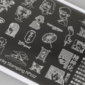 Пластина для стемпинга Swanky Stamping №107 SS107