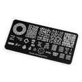 Пластина для стемпинга Swanky Stamping №123 SS123