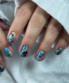 Пластина для стемпинга Swanky Stamping №125 большая, размер 14,5*9,5 см SS125