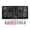 Пластина для стемпинга Swanky Stamping №126 SS126