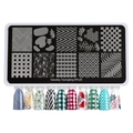 Пластина для стемпинга Swanky Stamping №128 SS128