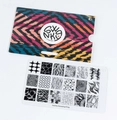Пластина для стемпинга Swanky Stamping №154, большая 14,5х9,5 см SSS154
