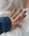 Пластина для стемпинга Swanky Stamping №154, большая 14,5х9,5 см SSS154