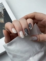 Пластина для стемпинга Swanky Stamping №154, большая 14,5х9,5 см SSS154